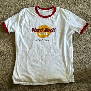 Hard Rock Cafe Men’s Graphic T-shirt Crewneck Tee T-shirt size L
